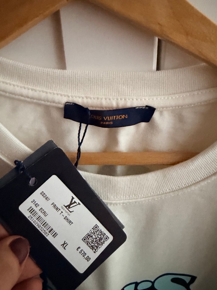 Louis Vuitton Oversize Erkek Tişört - Görsel 3