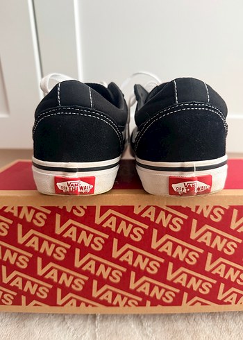 Vans Siyah Bağcıklı Kadın Spor Ayakkabı - Görsel 4