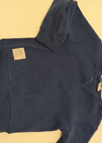 Erkek Lacivert Basic Sweatshirt