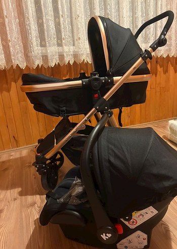 Kraft Siyah Bebek Arabası - Görsel 2