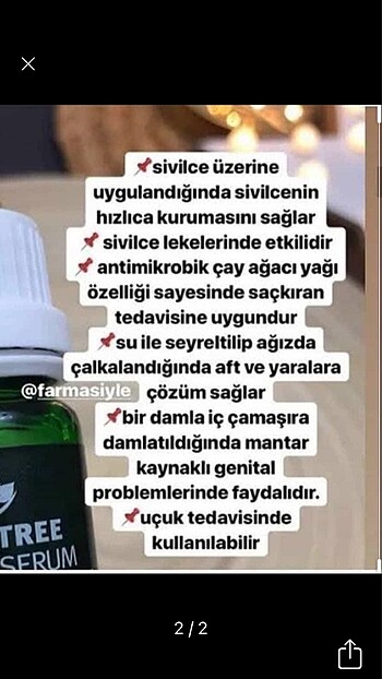Farmasi Mucize serum