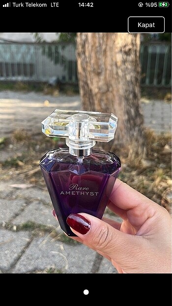 Avonun orijinal Eski parfüm AMETHYST 50ml