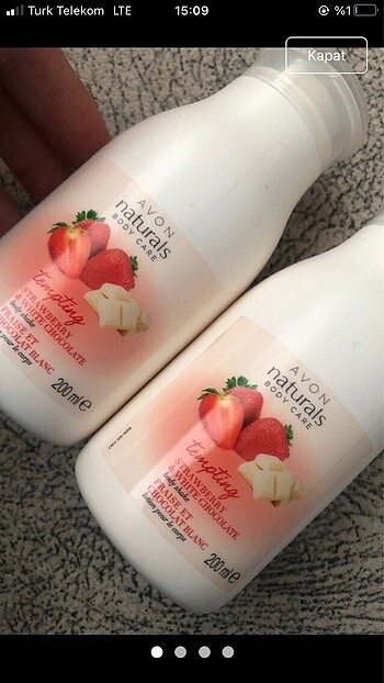 Avonun naturel saç kremi 260ml