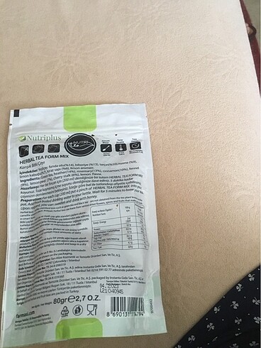 s Beden Garmasinin bitkisel form çay 80gr