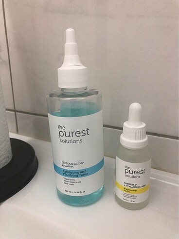 The purest solution tonik ve serum