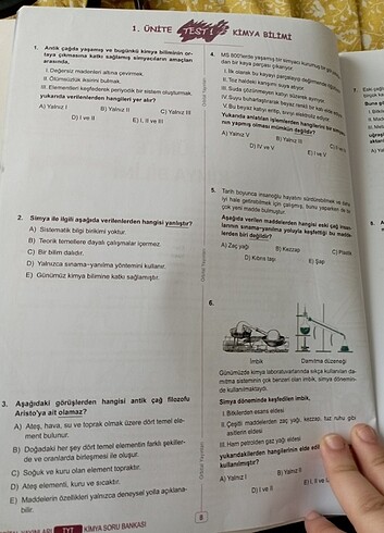  Orbital yayınları TYT Kimya soru bankası 