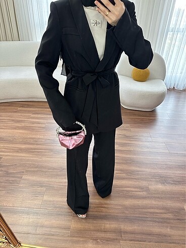 Zara model siyag blazer ceket takım