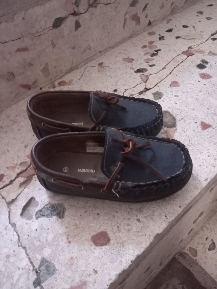 Cocuk Kahverengi Tokalı Erkek Özel Gün Ayakkabısı - Görsel 3