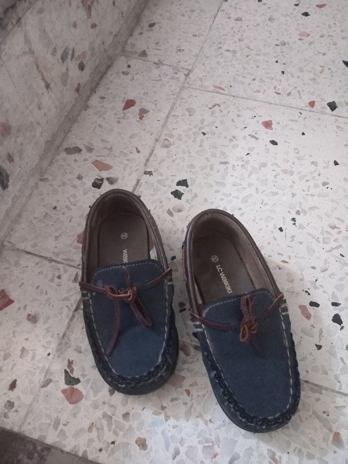 Cocuk Kahverengi Tokalı Erkek Özel Gün Ayakkabısı - Görsel 2