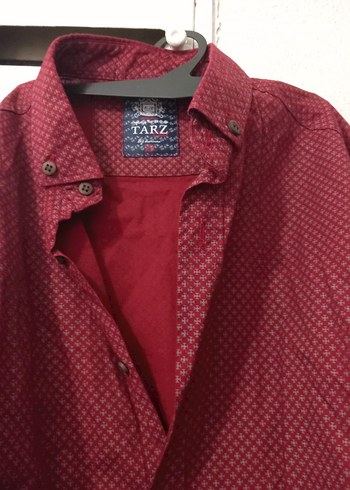 erkek bordo gomlek - Görsel 2