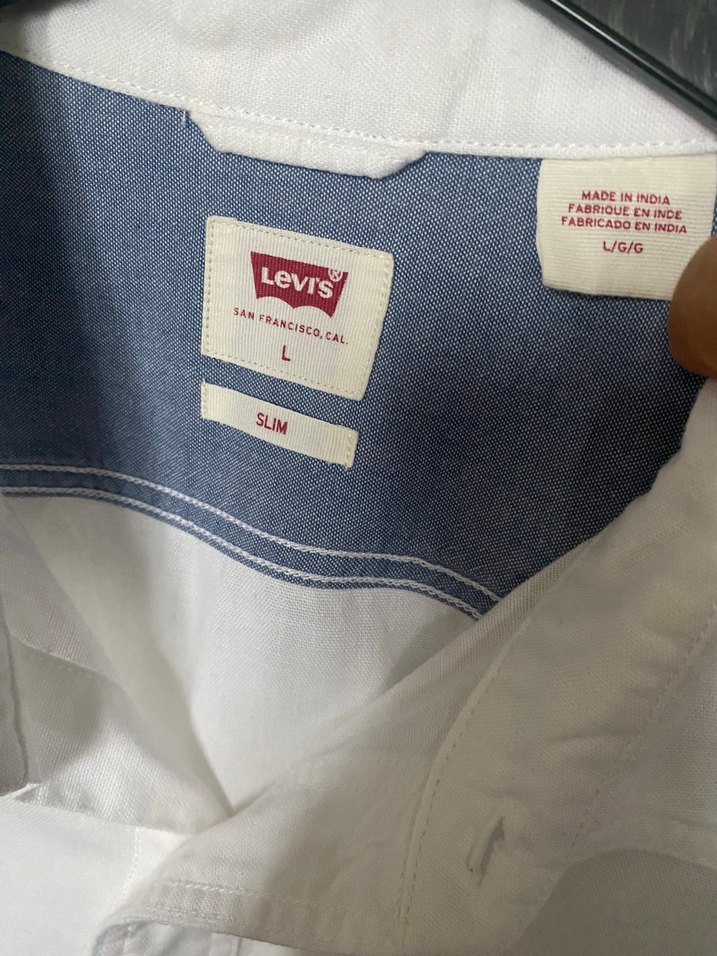 Levi's Beyaz erkek Gömlek.. — görsel 3/8