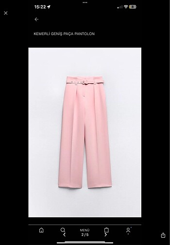 Zara Zara pembe takım