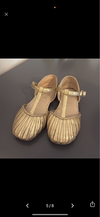 Zara gold babet