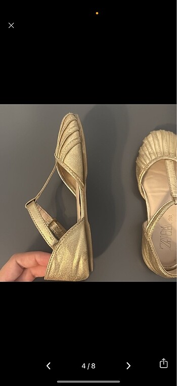 Zara Zara gold babet