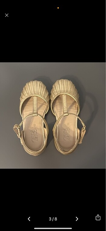 29 Beden Zara gold babet