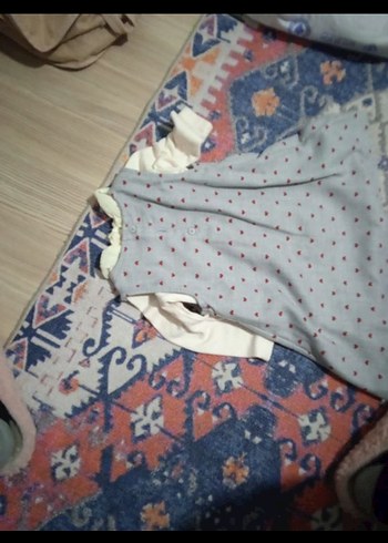 Uzun Kollu Pamuklu Kız Elbisesi - Görsel 3