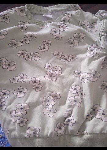 Kız Çocuk Uzun Kollu Pamuklu Baskılı Tişört - Görsel 5