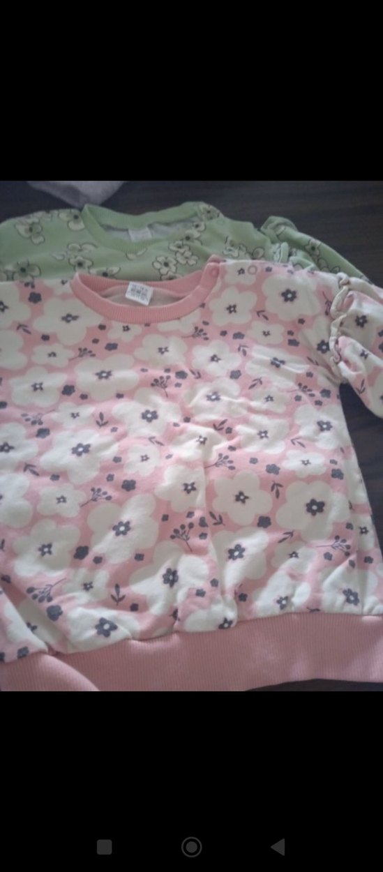 Kız Çocuk Uzun Kollu Pamuklu Baskılı Tişört - Görsel 3