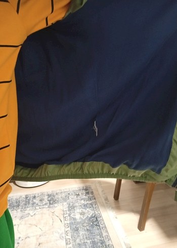 Erkek Haki Midi Yağmurluk Fermuarlı - Görsel 6