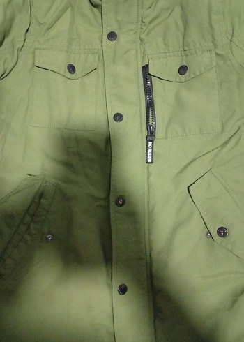 Düğmeli Kapüşonlu Erkek  çocuk Midi Kaban - Görsel 3