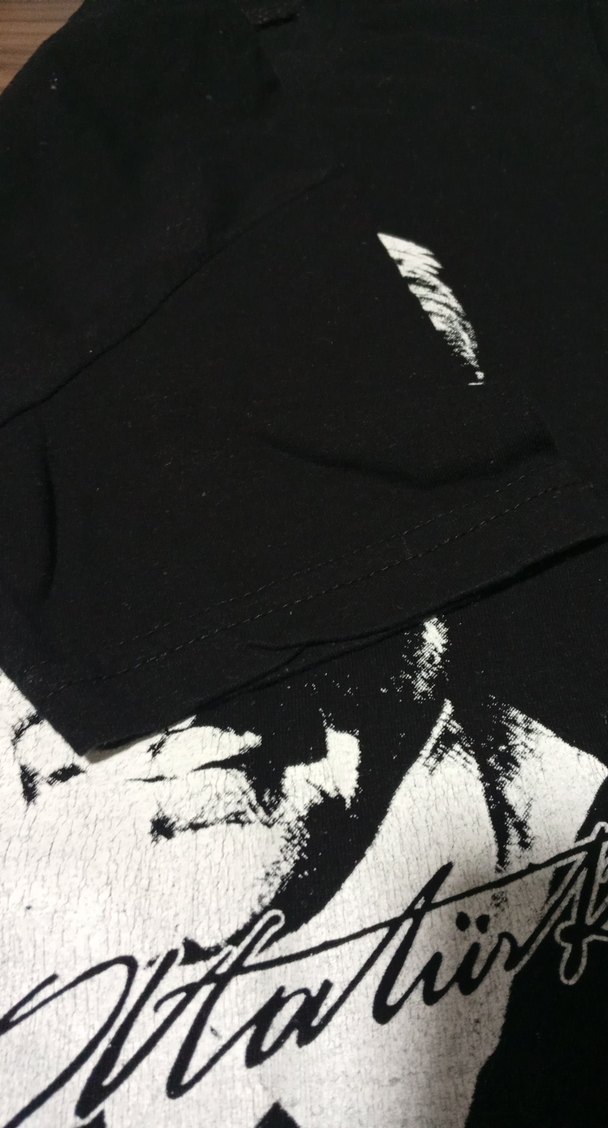 Siyah Atatürk Baskılı Tişört - Görsel 3