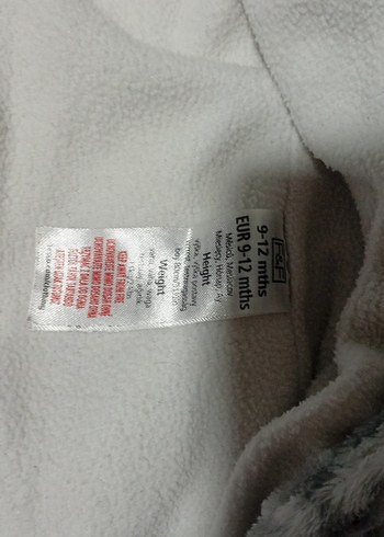 Gri Leopar Desenli Bebek Tulumu - Görsel 3