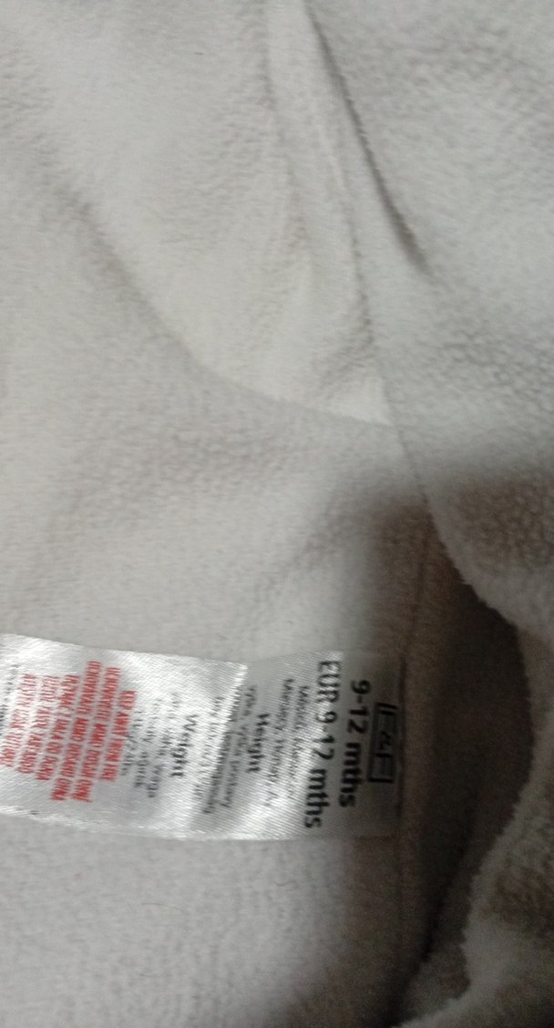 Gri Leopar Desenli Bebek Tulumu - Görsel 2