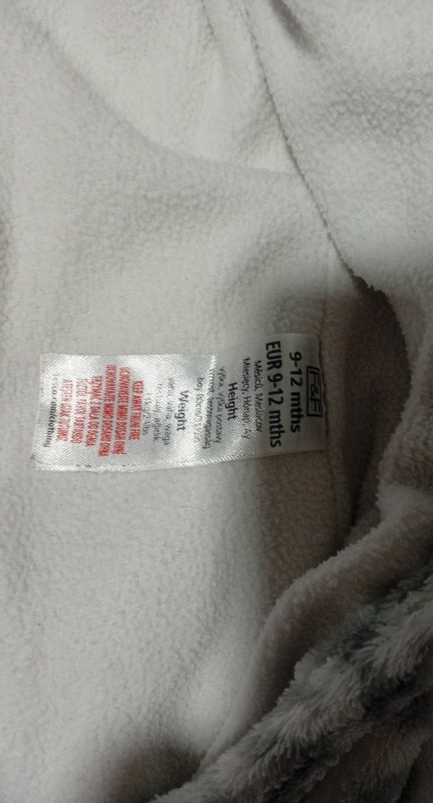 Gri Leopar Desenli Bebek Tulumu - Görsel 3