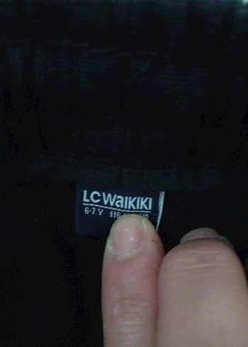 Siyah Erkek Çocuk Rahat Kesim Jogger Pantolon - Görsel 4