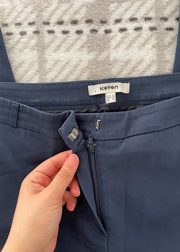 Mavi Kadın Kumaş Pantolon Normal Boy - Görsel 3