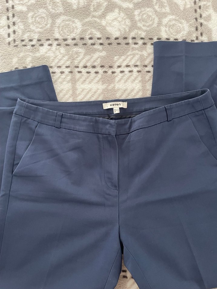 Mavi Kadın Kumaş Pantolon Normal Boy - Görsel 2