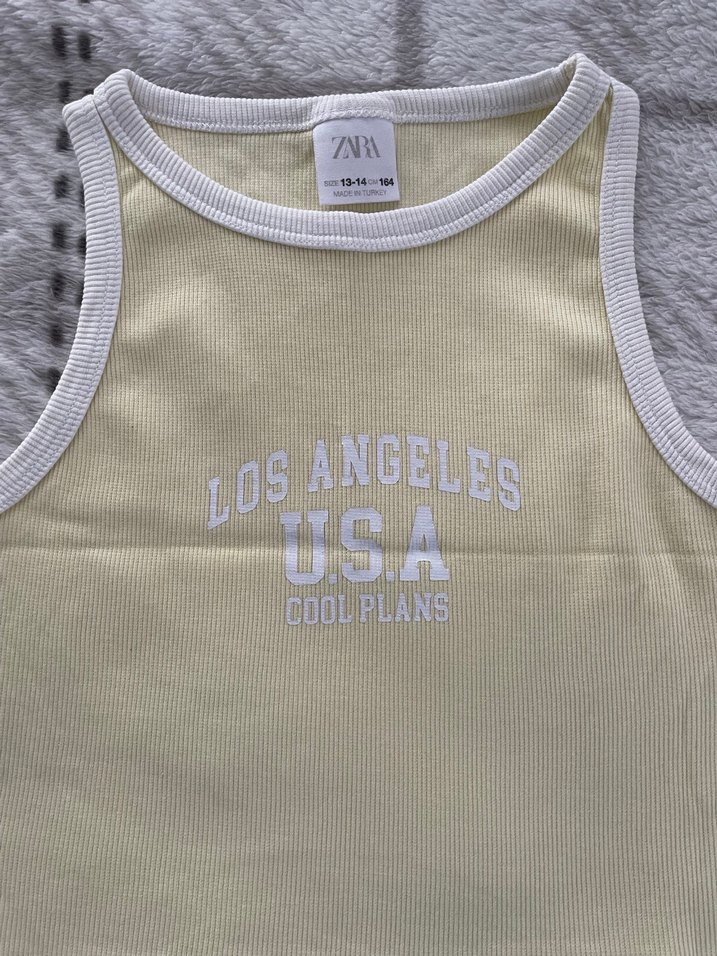 Bej Baskılı Kolsuz Atlet - Görsel 2