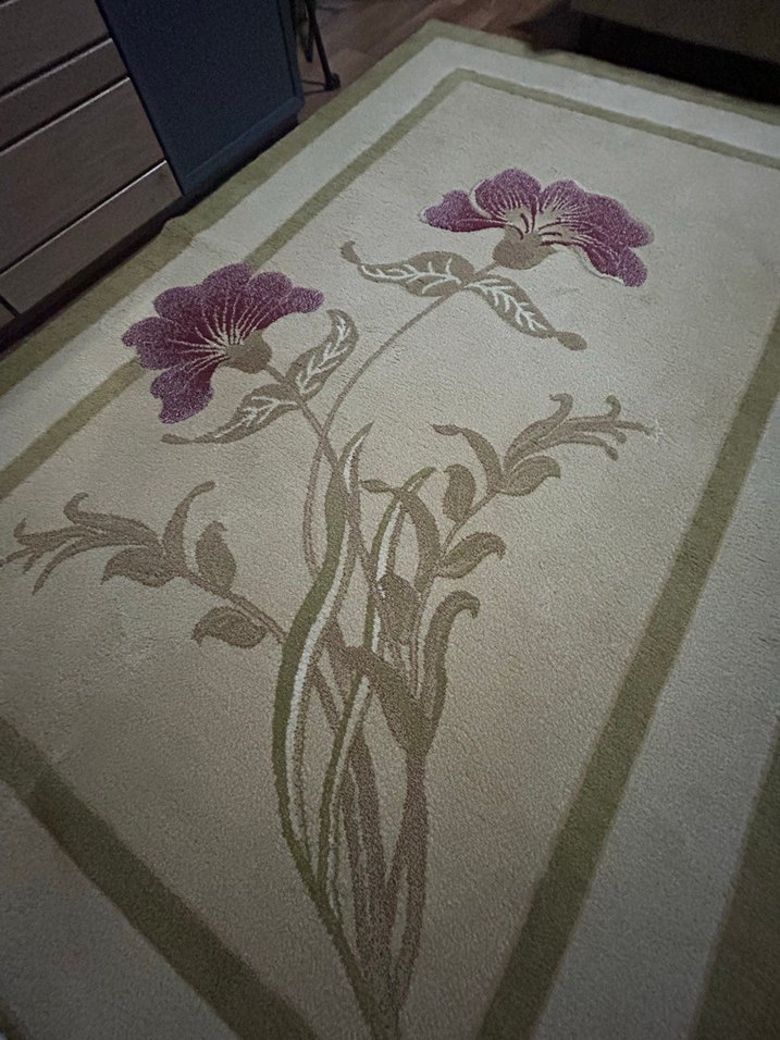 Çiçek Desenli Halı 4 m2 - Görsel 3