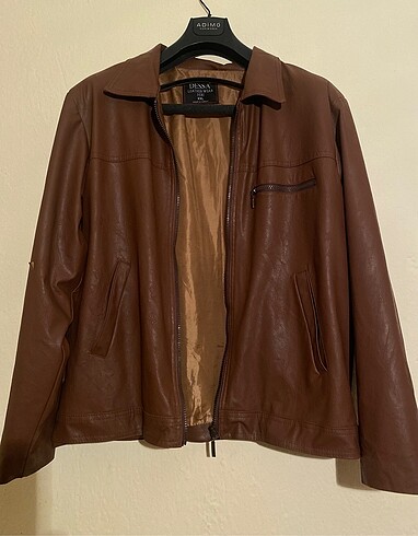 Oversize vintage Deri ceket