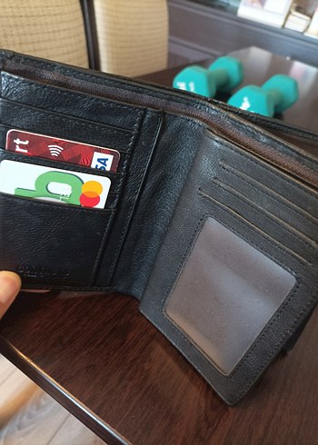 Siyah Baskılı Erkek Cüzdanı - Görsel 10