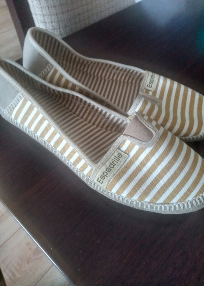 Espadrill kadın ayakkabı - Görsel 3