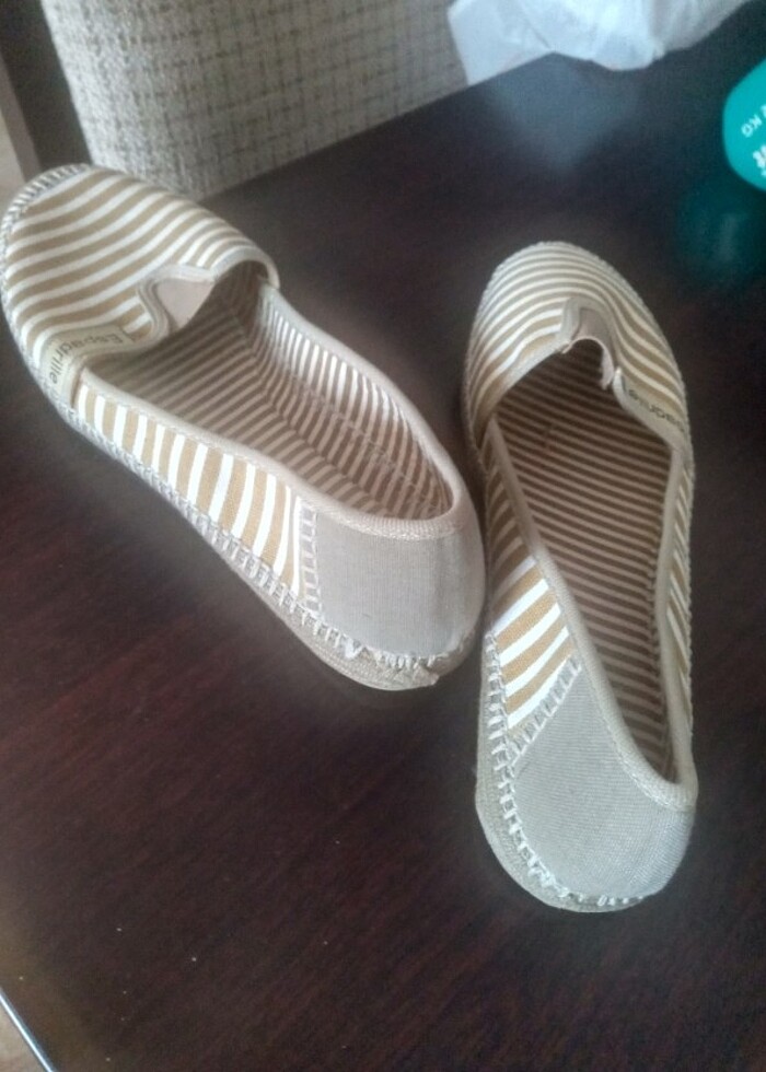 Espadrill kadın ayakkabı - Görsel 4