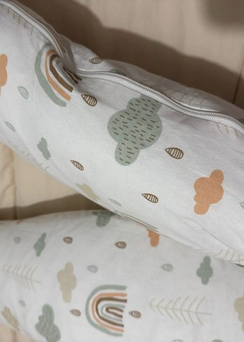 Baskılı Pastel Renkli Hamile ve Emzirme Yastığı - Görsel 8