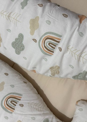 Baskılı Pastel Renkli Hamile ve Emzirme Yastığı - Görsel 9