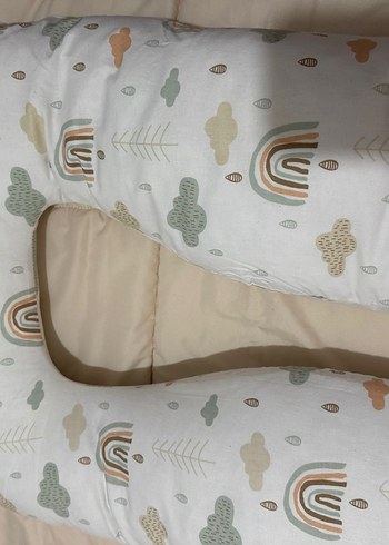 Baskılı Pastel Renkli Hamile ve Emzirme Yastığı - Görsel 15