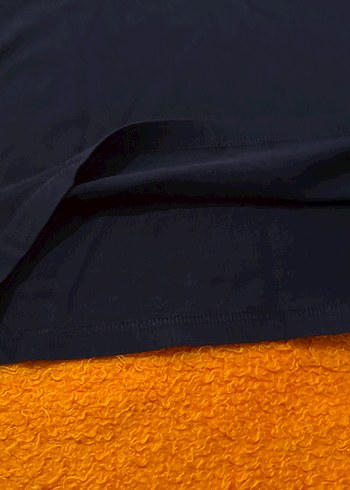 Unisex Siyah Polo Yaka Kısa Kollu Tişört - Görsel 4