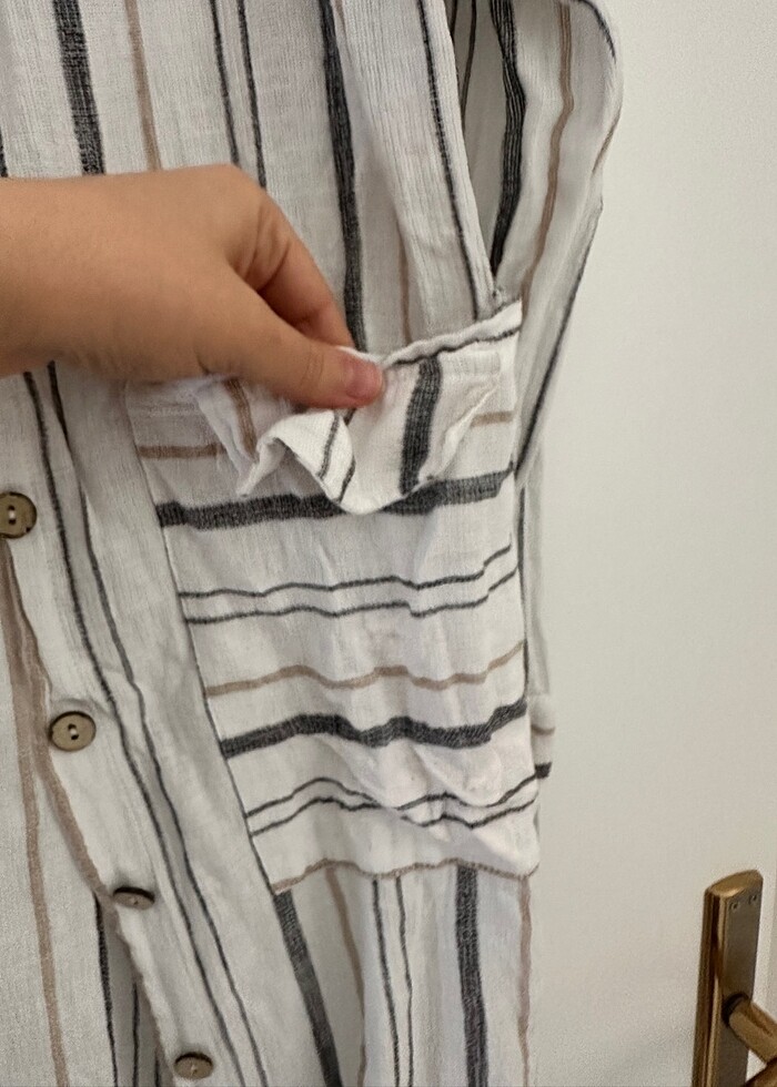 Çizgili tunik - Görsel 4