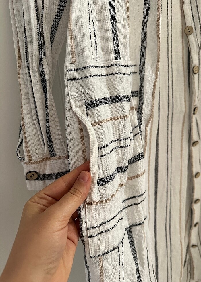 Çizgili tunik - Görsel 3