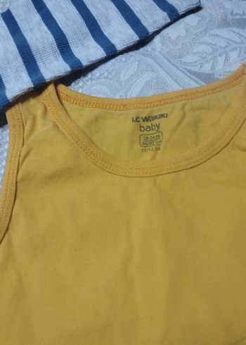 Sarı Çocuk Atlet - Görsel 2