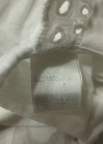 kız çocuğu beyaz uzun kollu gömlek - Görsel 5