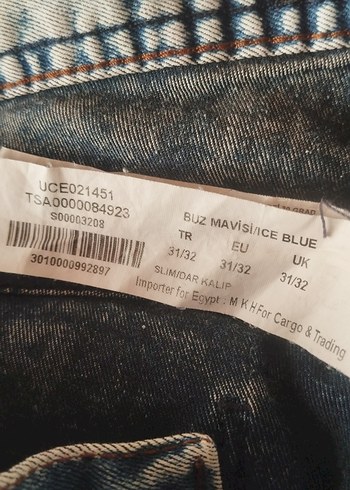 erkek kot pantolon - Görsel 7