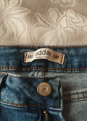 Kadın Mavi kot pantolon - Görsel 6