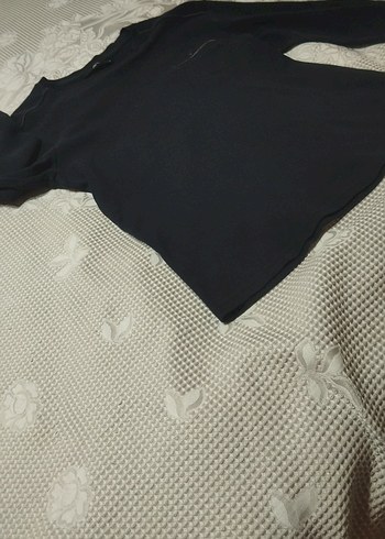 erkek yuvarlak yaka lacivert kazak - Görsel 2