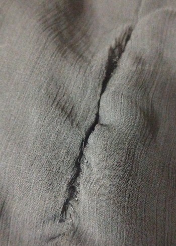 Siyah Uzun Kollu V Yaka Uzun Elbise - Görsel 5