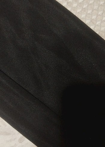 Siyah Esnek Spor Kadın Tayt - Görsel 2